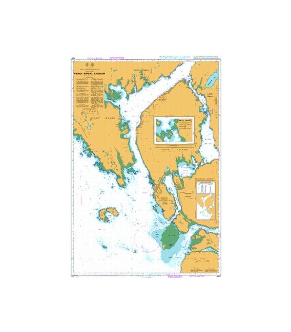 British Admiralty Nautical Chart 4937 Prince Rupert Harbour – MORBAI