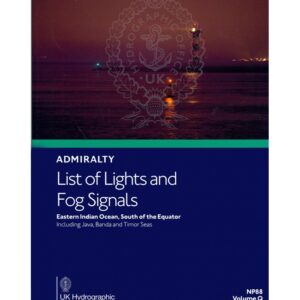 NP88 Admiralty List of Lights and Fog Signals Volume Q: Eastern Indian Ocean South of the Equator, 1st Edition 2021