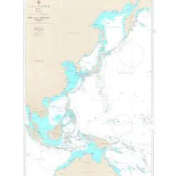 Japanese Chart W1 Nippon and the Adjacent Seas