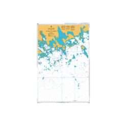 British Admiralty Nautical Chart 1088 Approaches to Loviisa and Valkom
