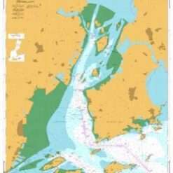 British Admiralty Nautical Chart 1155: China – East China Sea, Yueqing Wan