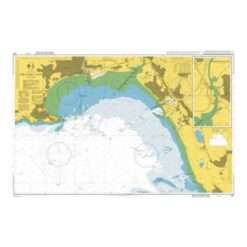 British Admiralty Nautical Chart 1161 Swansea Bay
