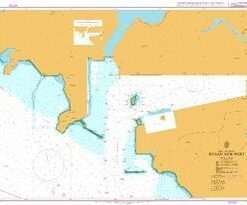 British Admiralty Nautical Chart 1163 Busan New Port