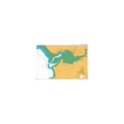 British Admiralty Nautical Chart 1167 Burry Inlet
