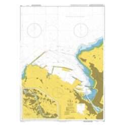 British Admiralty Nautical Chart 1173 Bilbao