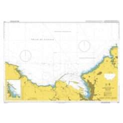 British Admiralty Nautical Chart 1174 Approaches to Bilbao