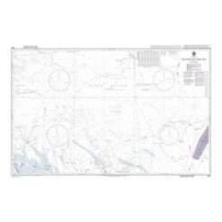 British Admiralty Nautical Chart 1187 Outer Silver Pit