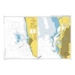 British Admiralty Nautical Chart 119: Italy – West Coast, Approaches to Livorno. Livorno