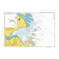 British Admiralty Nautical Chart 1199 Ningbo Gang to Changjiang Kou