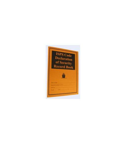 1205 ISPS Code Declaration of Security Record Book