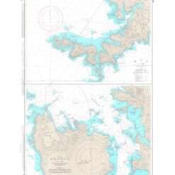 Japanese Chart W1230 Sakito Ko, Approaches to Matsushima Suido