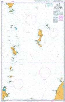 British Admiralty Nautical Chart 2948 Pulau Mayu to Mindanao