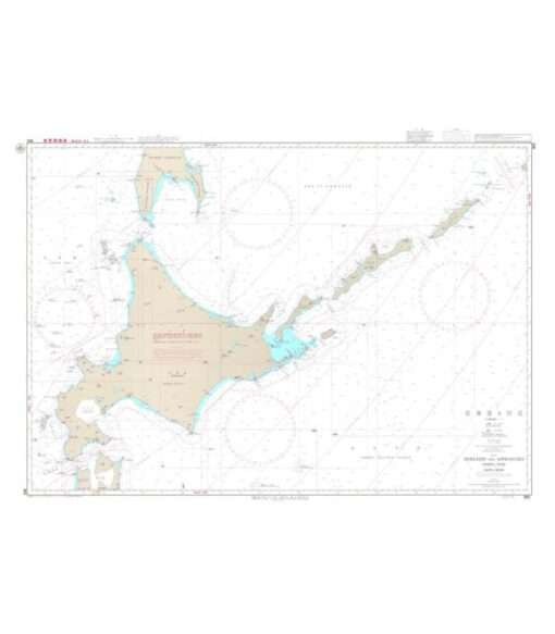 Japanese Chart W3 Hokkaido and Approaches