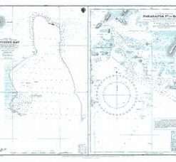 British Admiralty Nautical Chart 3255 Entebbe Bay