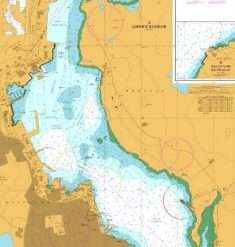 British Admiralty Nautical Chart 3270 Lerwick Harbour and Dales Voe – South Quay A Lerwick harbour