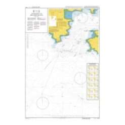 British Admiralty Nautical Chart 3273 Entrance to Milford Haven