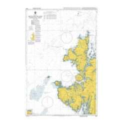 British Admiralty Nautical Chart 3281 Shetland Islands North – West Sheet