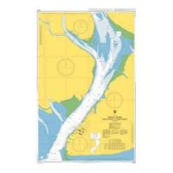 British Admiralty Nautical Chart 3287 Bonny River – Field Point to Ford Point