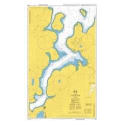British Admiralty Nautical Chart 3297 Sullom Voe