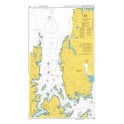 British Admiralty Nautical Chart 3298 Yell Sound