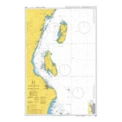 British Admiralty Nautical Chart 3310 Mafia Island to Pemba Island