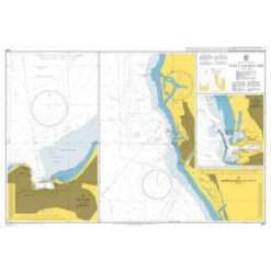 British Admiralty Nautical Chart 3317 P’ot’i, Bat’umi and Kulev