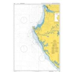 British Admiralty Nautical Chart 3328 Libreville to Gamba