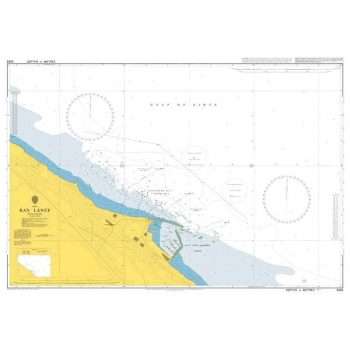 British Admiralty Nautical Chart 3343 Ras Lanuf