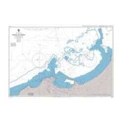 British Admiralty Nautical Chart 3350 Marsa el – Brega