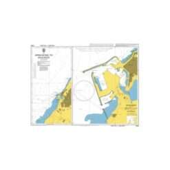 British Admiralty Nautical Chart 3352 Approaches to Banghazi