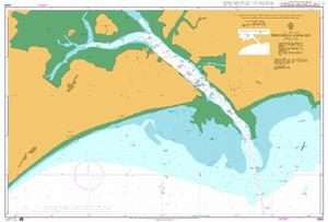 British Admiralty Nautical Chart 3359 Shuidong Gangqu