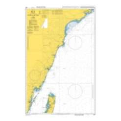 British Admiralty Nautical Chart 3361 Pemba Island to Lamu