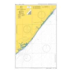 British Admiralty Nautical Chart 3362 Lamu to Kismaayo
