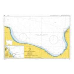 British Admiralty Nautical Chart 3402 Misratah to Banghazi