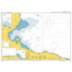 British Admiralty Nautical Chart 3403 Cap Afrique to Misratah