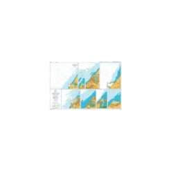 British Admiralty Nautical Chart 3410 Ports in the United Arab Emirates