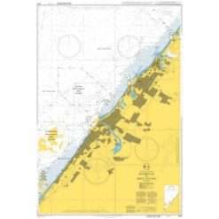 British Admiralty Nautical Chart 3412 Hamriyah to Mina’ Seyaha