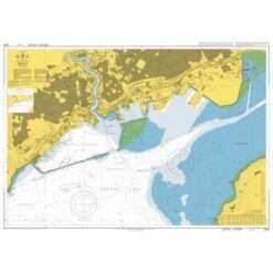 British Admiralty Nautical Chart 3428 Brest
