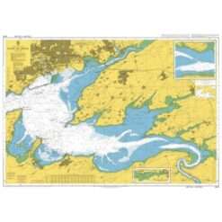 British Admiralty Nautical Chart 3429 Rade De Brest