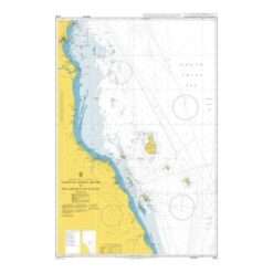 British Admiralty Nautical Chart 3445 Tanjung Sedili Kechil to Pelabuhan Kuantan