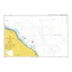 British Admiralty Nautical Chart 3447 Kuala Terengganu to Tumpat