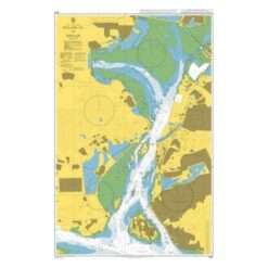 British Admiralty Nautical Chart 3452 Gulang Yu to Xinglin