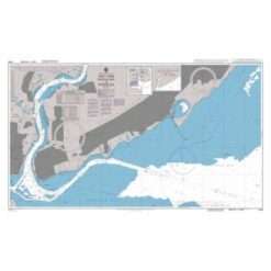 British Admiralty Nautical Chart 3458 New York Raritan Bay to Arthur Kill