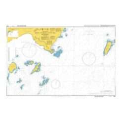 British Admiralty Nautical Chart 3462 British Antarctic Survey Base Rothera