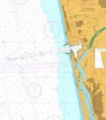 British Admiralty Nautical Chart 3467 Ports of New Mangalore and Mangalore