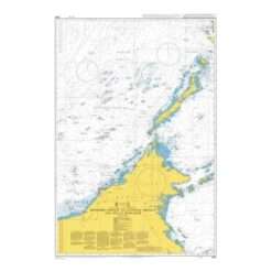 British Admiralty Nautical Chart 3483 Mindoro Strait to Luconia Shoals and Selat Makasar