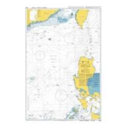 British Admiralty Nautical Chart 3489 Manila to Hong Kong