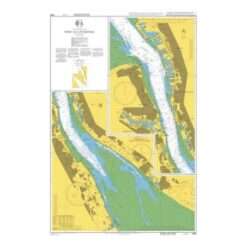 British Admiralty Nautical Chart 3490 West Coast, Port of Liverpool