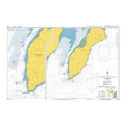 British Admiralty Nautical Chart 3519 Southern Approaches to Masirah