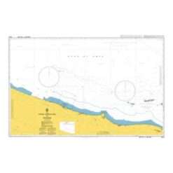 British Admiralty Nautical Chart 3523 Outer Approaches to Said Bin Sultan Naval Base